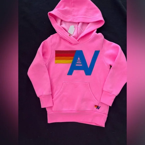 Aviator Nation Kids Pink Hoodie New With Tag Kids Aviator Nation